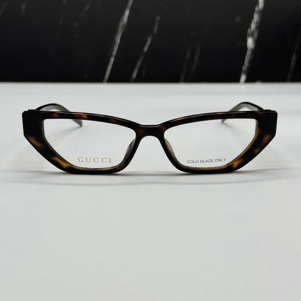 NEW GUCCI EYEGLASSES GG1683O 003 WOMEN HAVANA EYEWEAR GUCCI